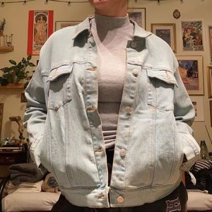 Vintage Light Wash Jean Jacket